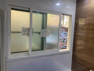 追加で浴室に内窓を設置しました