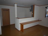 【大工さんお手製のカウンター】 