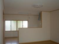 【セミオープンなキッチン】