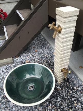 水栓にもこだわり