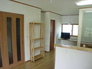 水廻りに続く動線