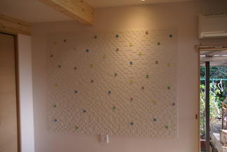 吸湿消臭効果のある壁