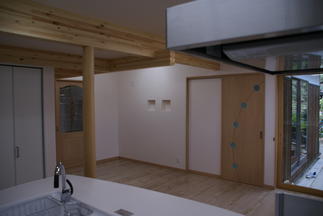 空間広々キッチン