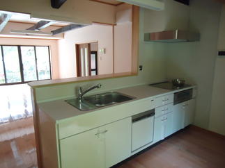 キッチンをあたらしく