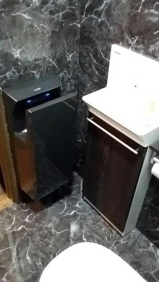 当社初！住宅にジェットタオル設置！