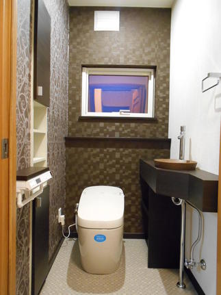 トイレは広く快適にを実現