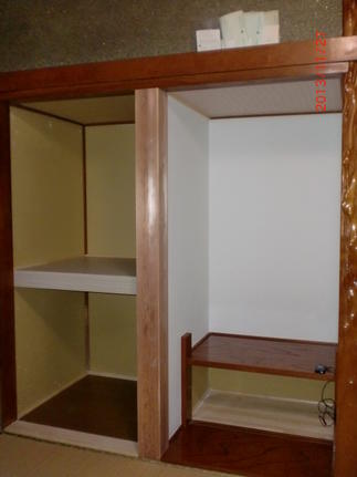 下地作り、収納能力も増えました。