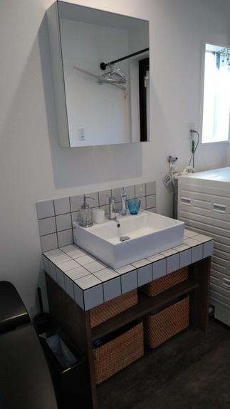 洗面+トイレ空間