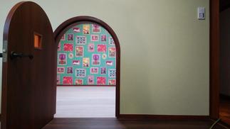 子供室間のドア