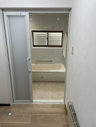 冬にむけた浴室リフォーム