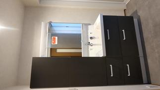 広々収納付き洗面脱衣室