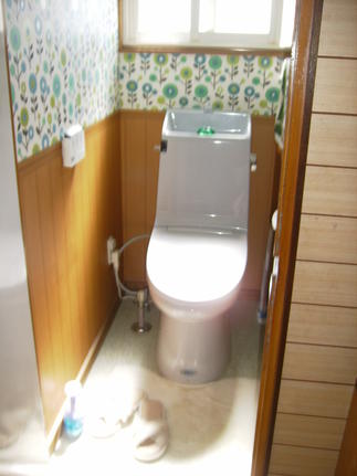 After　トイレ取替え、内装張替