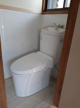 シャワー付き便座で快適