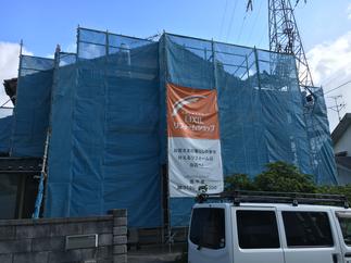 外壁の全塗装です