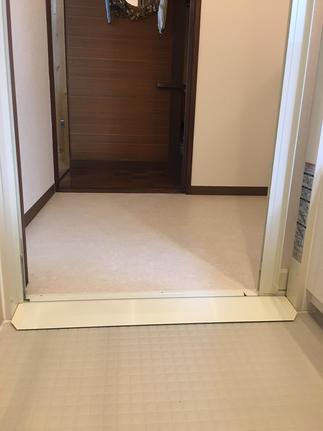 段差解消ならびに動線確保
