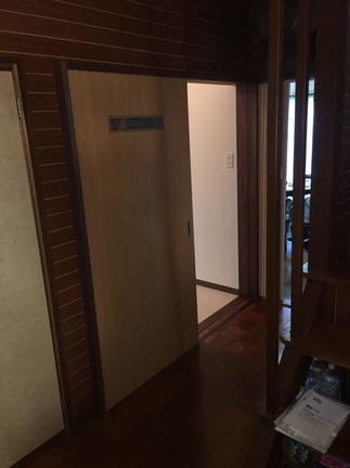 引き戸新設
