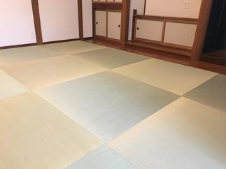 モダン和室には目積のフチなし畳がオススメ