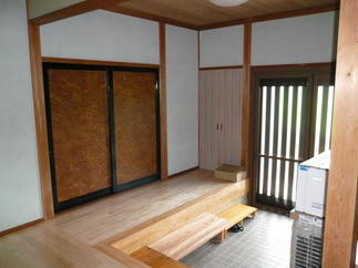 玄関まわり（内側）after