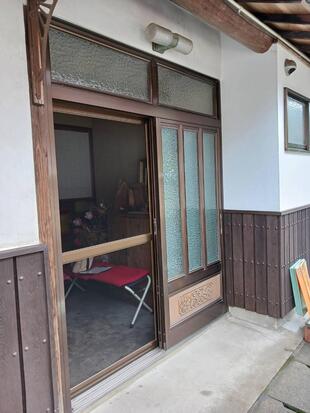 江府町N様邸　網戸取付け工事