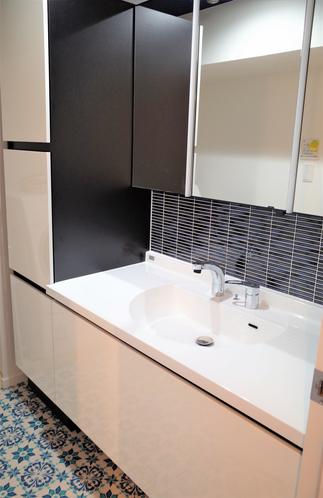 タイルがポイントに