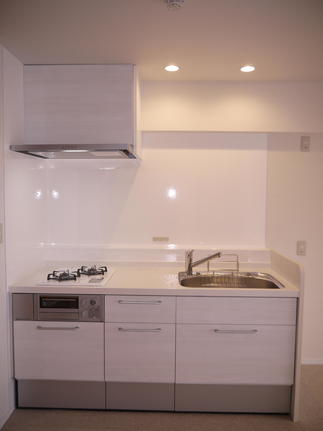 リクシル・システムキッチン・シエラ！吊り戸無しでも大丈夫！