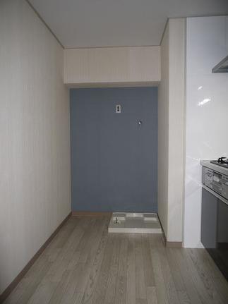 壁紙をスモーキーブルーで統一