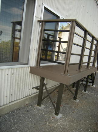 避難口新設！備えあれば患いなし。