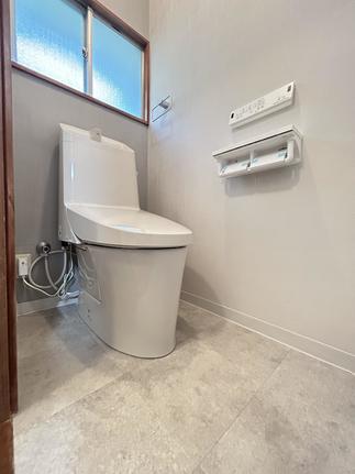 清潔感のあるトイレ空間