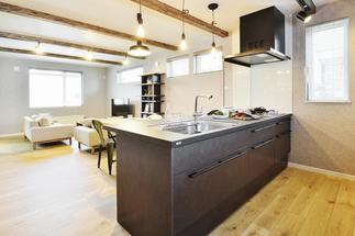 キッチン　リシェルのセラミックトップ