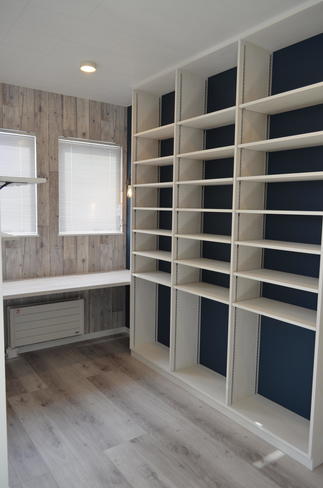 本が沢山収納できる書斎