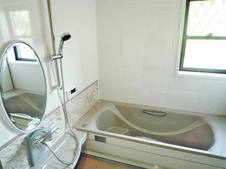 大きくしたバスルーム