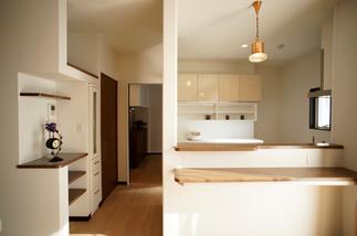 明るいダイニング