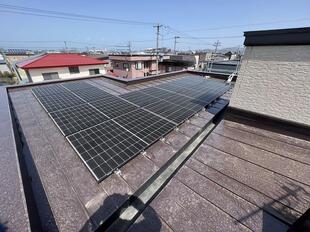 太陽光パネルを設置し、毎月の電気代が楽しみに！