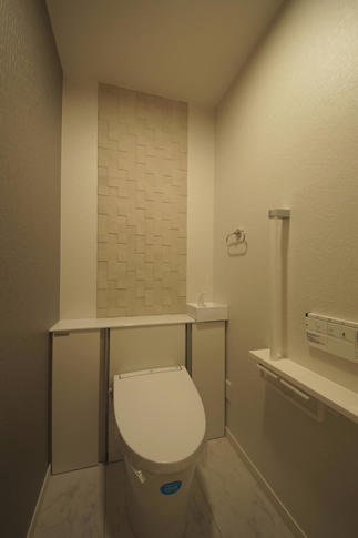 消臭機能付き内装材。