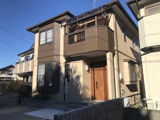 今まで一度も手を入れていなかった外壁。