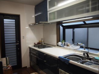 クリナップのステンレスキッチンS.Sに。