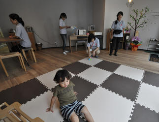 広いスペースでたっぷり遊べます