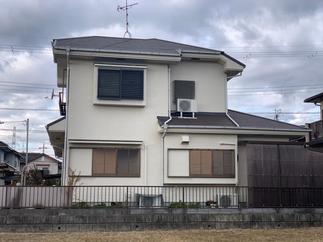 老朽化に伴い屋根をカラーベストに