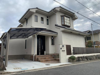 ガラッとイメージを変えオープン外構に