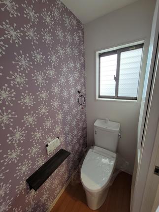 壁紙がアクセントに