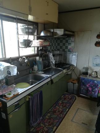 キッチン施工前