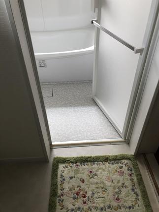 浴室段差解消　施工後