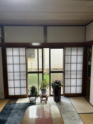 和室掃出し窓　施工前