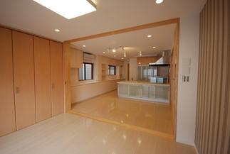 リビングとダイニング