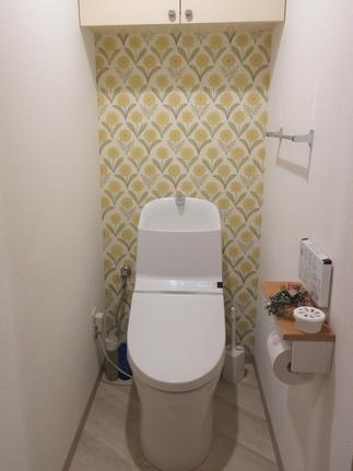 壁紙がアクセントに！