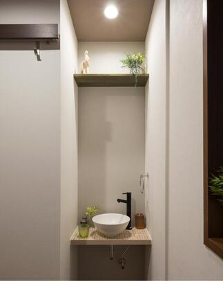 廊下にある手洗い場