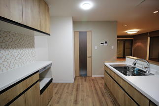 明るいキッチン