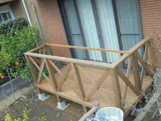 洗濯も干せちゃいます