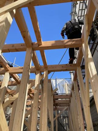 1階から見上げた景色