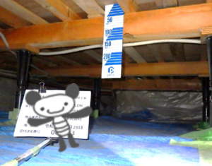 床の断熱材 施工前.png